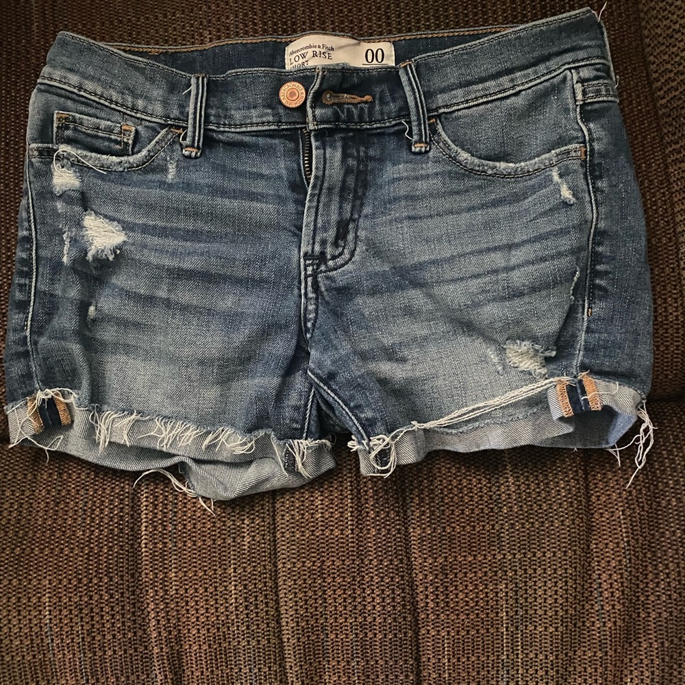 Juniors denim shorts